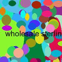 wholesale sterling silver jewelry supply